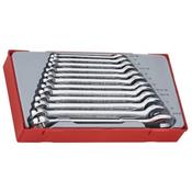 Teng TT1236 Combination Spanner Wrench Set 12pc 8-19mm image