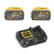 DeWALT DCB5472PK 2 x 54/18V 9amp Li-ion Batteries &amp; Charger (no case)
