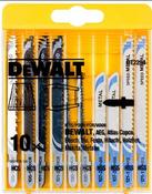 DeWALT DT2294-QZ Jigsaw Blade Set for Wood and Metal 10 piec image