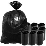 P06761 BAG/BKH Box (200) Black Plastic Bags 38x43inch H.Duty image