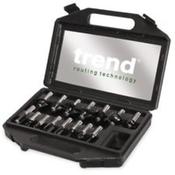 Trend TRESETSS9TC 15piece Router Bit set 1/2inch shank image