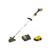 Dewalt 18volt Garden Strimmer, 1x5amp batteries DCM561P1S-GB image