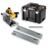 DeWALT DWS520KT-LX Circular Rail Plunge Saw Set 110V