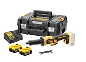 DeWALT DCG426P2-GB 18volt Die Grinder, 2x5amp batteries charger case image