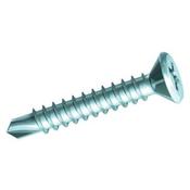 Tquip PN122Z Box (1000) 3.9x19mm Csk Self Drill Screws for PVC, Light Metal, Wood image