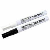 Faithfull FAIPMBLKWHI Paint Markers Black and White Pack (2)