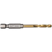 Milwaukee 48894708 4mm Impact Drill Bit Metal 1/4inch shank (Pack 2) image