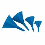 Draper 43853 Plastic Funnel Set 4pce 50, 75, 100 &amp; 120mm