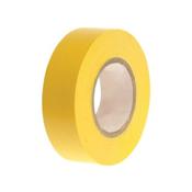 Faithfull FAITAPEPVCY Yellow PVC Electrical Tape 19mm x 20metre image