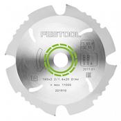 Festool 201910 PCD Saw Blade for cement fibre board 160x20x2.2mm image