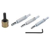 Trend TRESNAPDBGS Hinge Centre Drill Bit Kit (4 piece) image