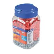 Rawlplug R-C1-UNOREDPLUS Uno Jar 500 RED 6mm Wall Plugs with 4x40mm screws