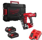 Milwaukee M18FN16GA-202X 18volt 2nd Fix 16g nail Gun image