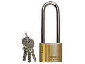 Faithful FAIPLB40LS 40mm Brass Padlock with long shackle image