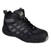 Portwest Lite Black Safety Boot  Derwent FC15BKG - Sz 10 ( 44 ) image
