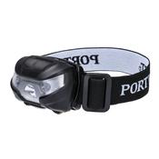 Portwest PA71BKR USB Rechargeable Head Torch Black image
