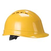 Portwest PW50YER Yellow Safety Hard Hat Arrow image