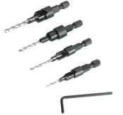Faithful faissinks4 Set (4) Wood Screw Sinks Countersinks No.6-12