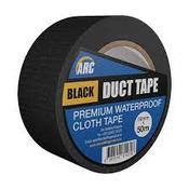 Arc TAPD003 50mm Duct Tape Black 50metres - Box 24 image