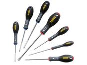 Stanley STA065425 7pce Screwdriver set Fat Max flat pozi image