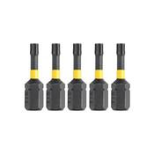 Dewalt DT7380T-QZ Pack 5  Torx T15x25mm Impact Screwdriver bits