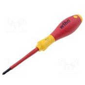 WIHA 00847 Phillips 1x80mm VDE Screwdriver Soft Finish image