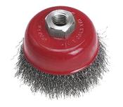 Topex 62H110 65mm Cup Wire Brush for angle grinders with M14 thread