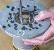 Trend UNIBASE/TRIM Unibase Trim 150mm for 1/4inch and 18volt routers and trimmers image