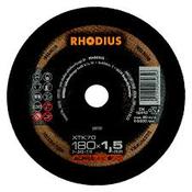 Rhodius 208121 180x1.5mm Thin Cutting Disc for mild and stainless steel 22.23mm bore