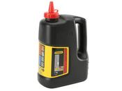 Stanley STA147919 1.1kg Red Chalk for Line Marking