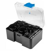 Graphite 57H923 10pce TCT Holesaw Set 19-64m with arbors and Pilot bits in case image