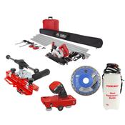 Rubi TILECUTTER110VSUPERKIT  Tile Cutter 110volt Super Kit Circular Saw, Manual Tile Cutter, rails, breaker, clamps and blade