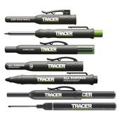 Tracer amk5 5pce Deep Hole Construction Pencil Marker kit in storage case
