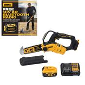 Dewalt DCMPS520p1-gb  18volt Pruning One handed Chainsaw 200mm Chain with charger and 5amp battery
