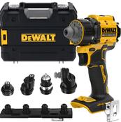 Dewalt Dcd803nt-gb 18volt Cordless Drill with 4 chucks interchangeable Body only