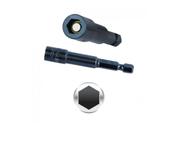 Benman 74026  8mm Tex Screw Hex Driver Screwdriver Bit with Magnet impact rated