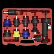 SEALEY COOLING SYSTEM PRESSURE TEST KIT 10 Pc VS0013 image