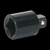 Sealey Impact Adaptor 1/2"Sq Drive Female - 3/8"Sq Drive Male AK5401