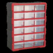 SEALEY 18 DRAWER CABINET BOX APDC18R