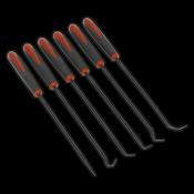 Sealey Pick &amp; Hook Set 6pc Extra-Long AK5215