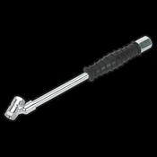Sealey Connector Open Twin Push-On Type for Tyre Inflators 1/4"BSP SA37/C/O