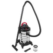 Sealey Vacuum Cleaner Industrial 30L 1400W/230V Stainless Drum PC300SD image