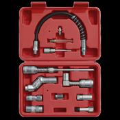 Sealey Grease Gun Adaptor Kit 12pc AK4482
