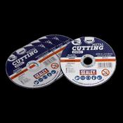 Sealey Cutting Disc Ø100 x 1.2mm 16mm Bore Pack of 5 PTC/100CET5