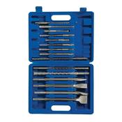 Silverline SDS Plus Masonry &amp; Chisel Set 15pce 196570 image