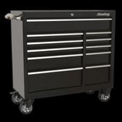 Sealey Rollcab 11 Drawer 1055mm Heavy-Duty Black PTB105511