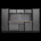 Sealey Modular Tool Storage System Wooden Worktop 3.24m APMSSTACK13W