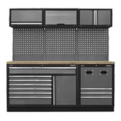 Sealey Modular Tool Storage System Wooden Worktop APMSSTACK14W