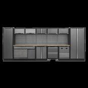 Sealey Modular Tool Storage System Wooden Worktop APMSSTACK16W