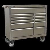 Sealey Rollcab 11 Drawer 1055mm Stainless Steel Heavy-Duty PTB105511SS